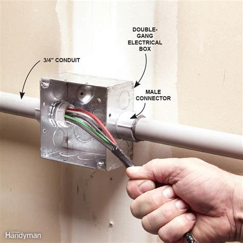 connection between electrical box and flex movable conduit|flex conduit to electrical box.